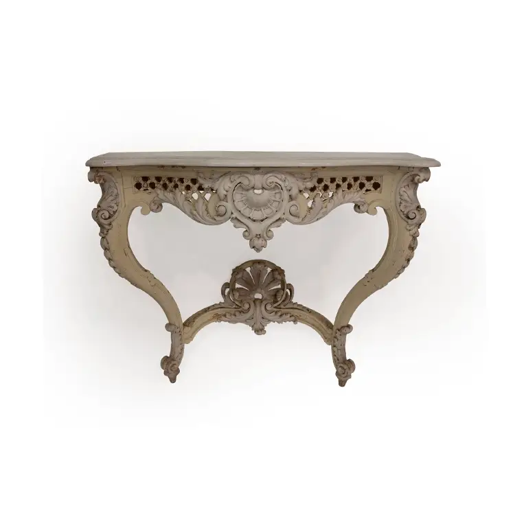 19TH CENTURY ROCOCO CONSOLE