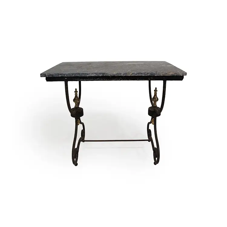 19TH CENTURY WROUGHT IRON CONSOLE 