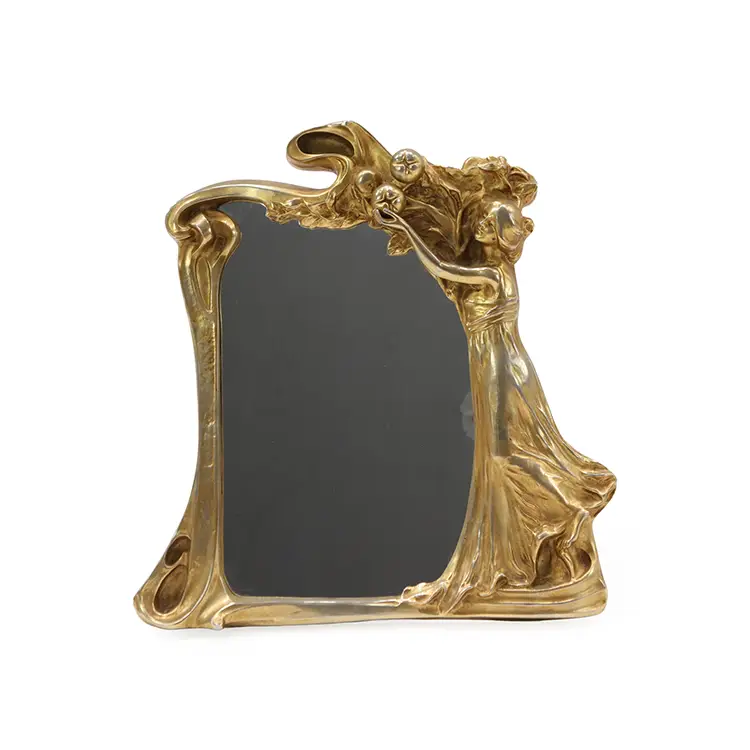 BELLE EPOQUE ART NOUVEAU MIRROR
