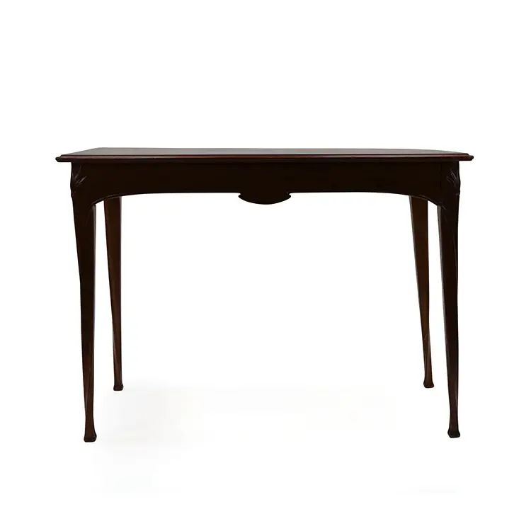 EARLY 20TH CENTURY INLAID WOODEN DESK