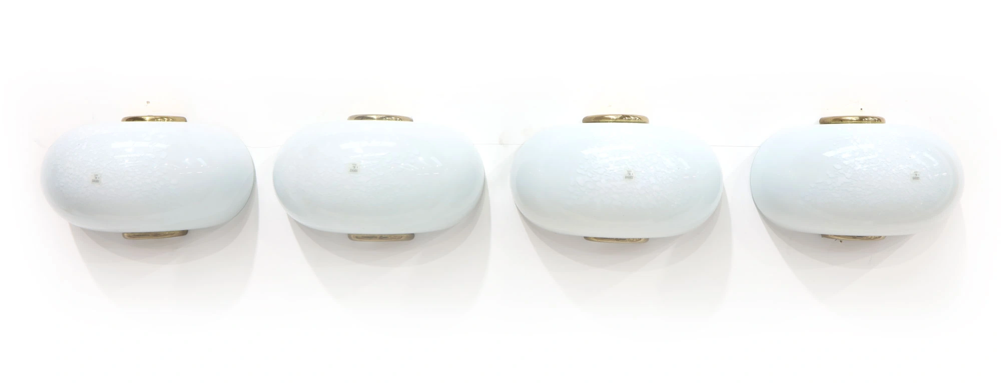 SET OF FOUR MURANO WALL LIGHTS