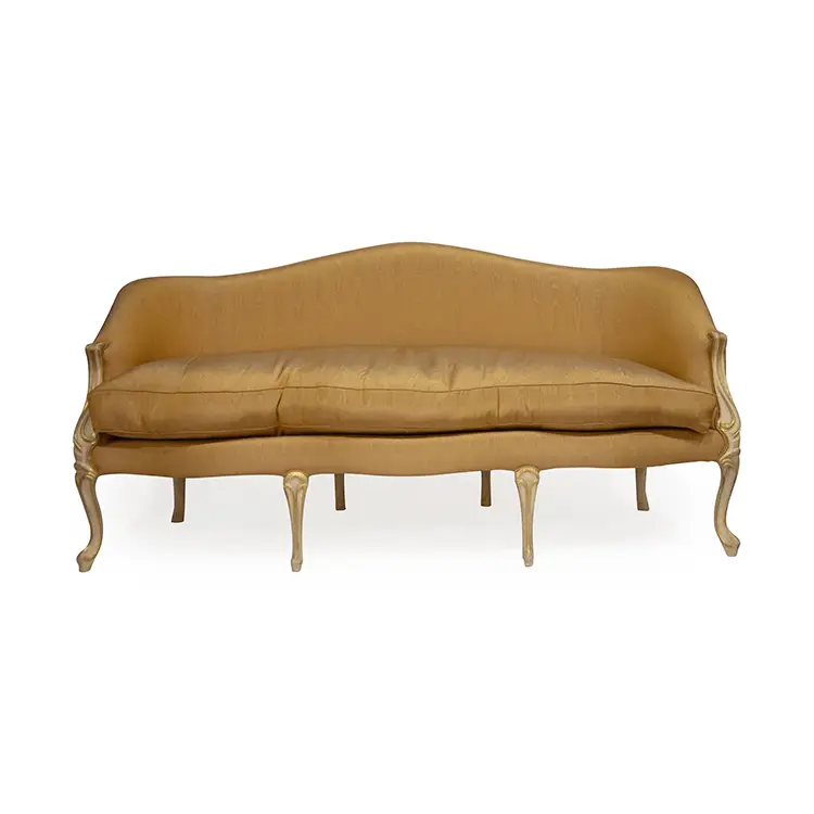 PAIR OF DE GOURNAY MADE LOUIS XV CANAPE SOFA'S