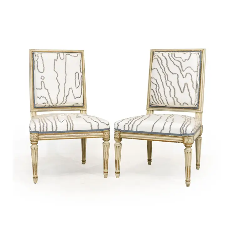 PAIR OF LOUIS XVI ARMCHAIRS