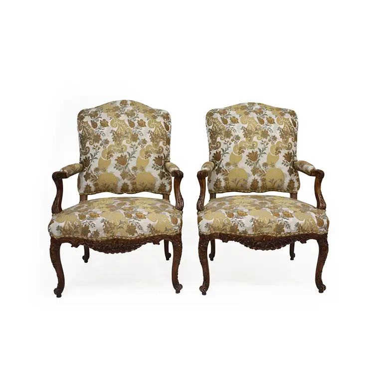 PAIR OF FAUTEUILS