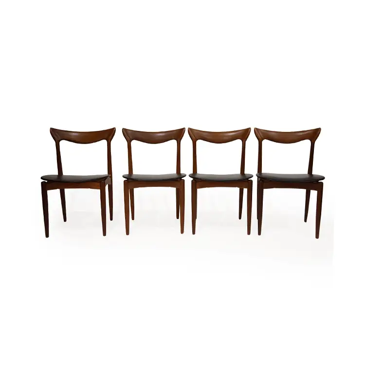 SET OF FOUR DINING CHAIRS BY HW KLEIN