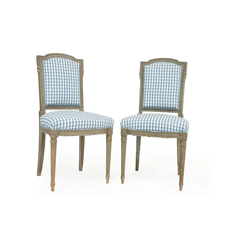 PAIR OF LOUIS XVI STYLE OCCASIONAL CHAIRS