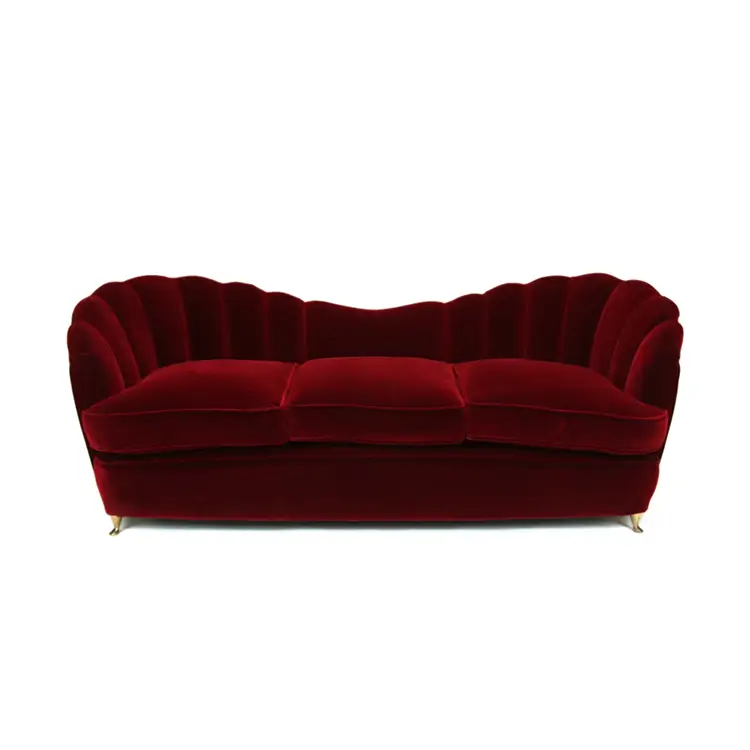 ITALIAN SHELL SOFA BY ICO PARISI 