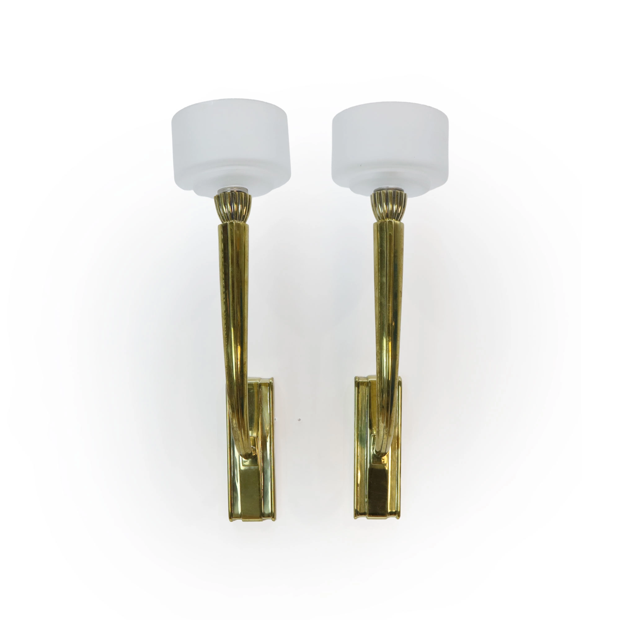 PAIR OF ART DECO WALL LIGHTS