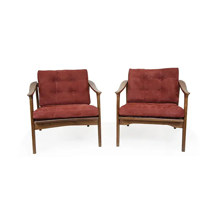 1950S ARNE VODDER STYLE ARMCHAIRS