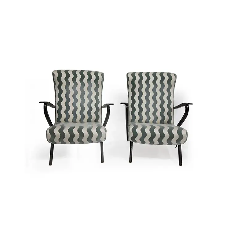 PAIR OF MID CENTURY ARMCHAIRS