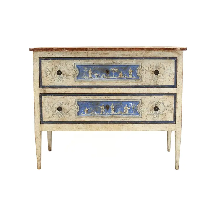 19TH CENTURY VENETIAN CHEST OF DRAWERS