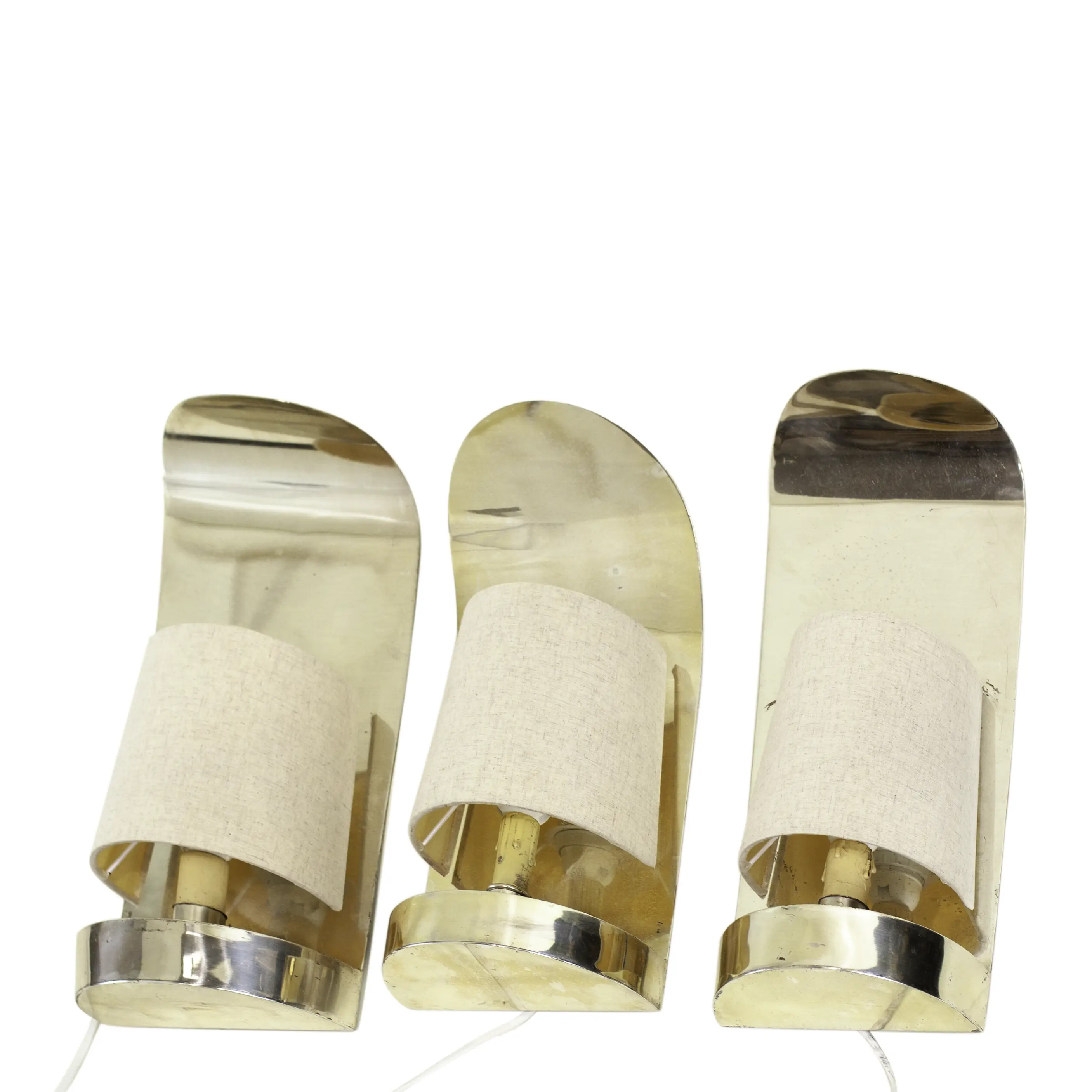 SET OF 3 WALL LIGHTS BY VALENTI
