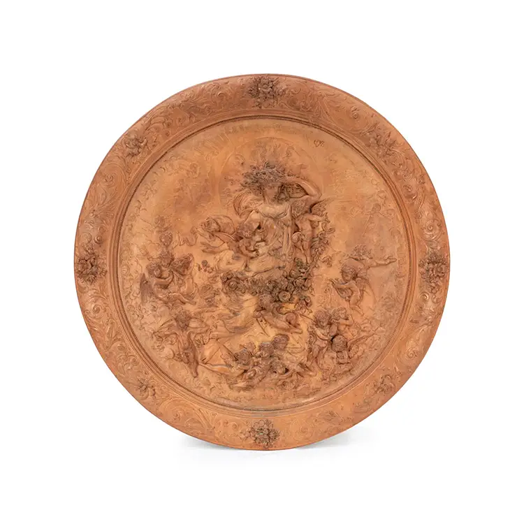 ITALIAN TERRACOTTA PLAQUE