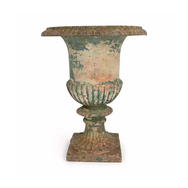 CAST IRON GARDEN URN