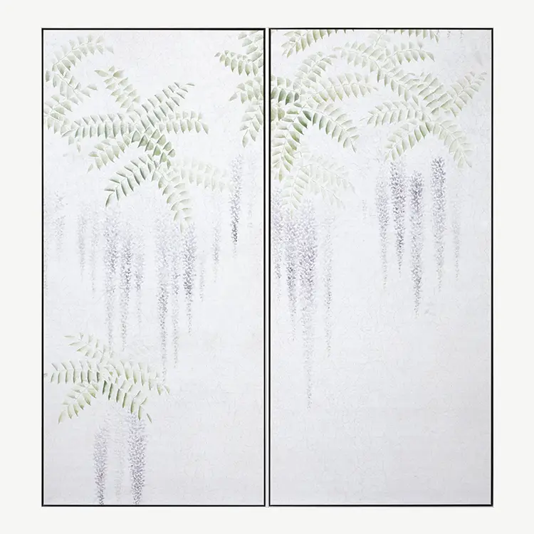WISTERIA FRAMED ARTWORK